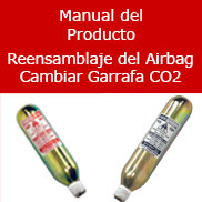 MANUAL - Reensamblaje del Airbag (Nueva Garrafa CO2)